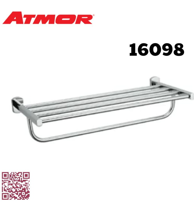 Thanh vắt khăn 2 tầng 61cm ATMOR 16098