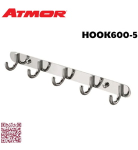 Móc treo áo 4 vấu 38cm ATMOR HOOK600-5