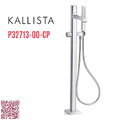 Vòi bồn tắm gắn sàn 1 lỗ cao cấp màu chrome Kallista P32713-00-CP