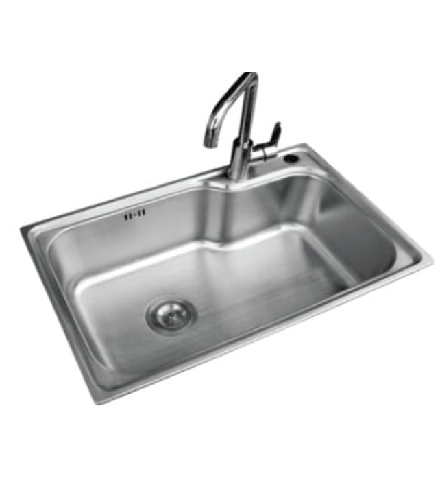 Chậu rửa chén inox 1 hộc ATMOR AT-1G02