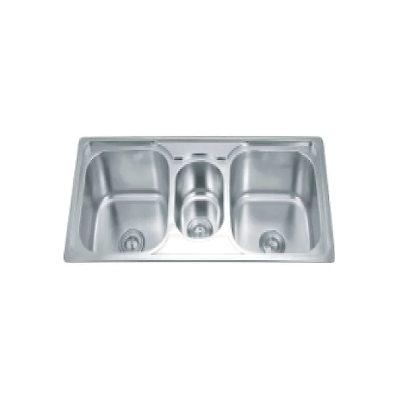 Chậu rửa chén 3 hố 106x50cm ATMOR AT-618 (AT618)