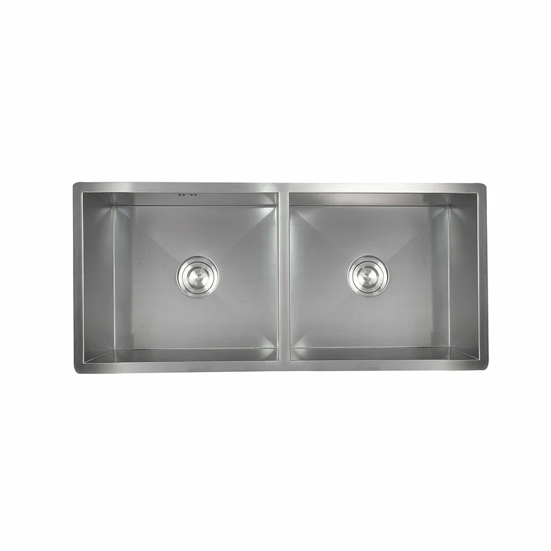 Chậu rửa chén 2 hố âm bàn 98x45cm ATMOR AT-S01