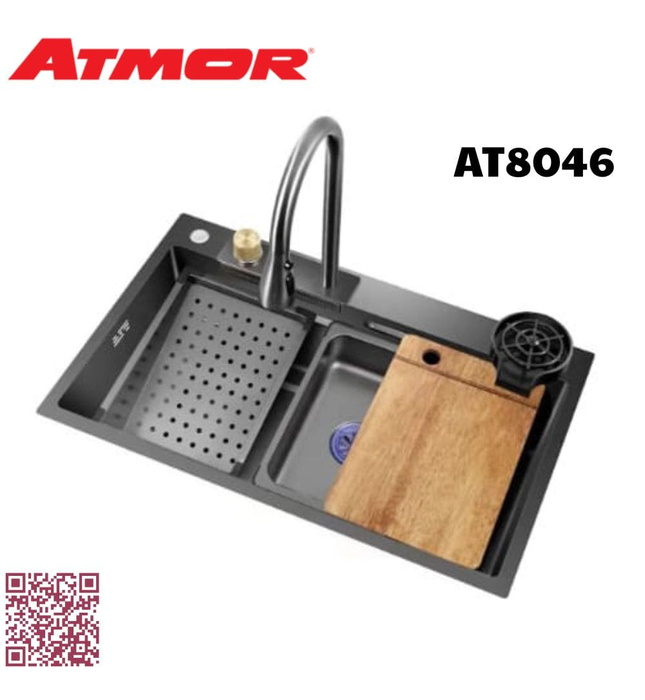 Chậu rửa chén kết hợp vòi Atmor AT8046