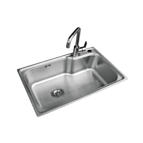 Chậu rửa chén inox 1 hộc ATMOR AT-1G02