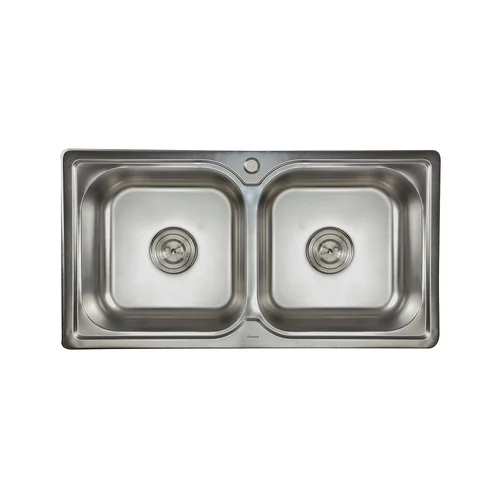 Chậu rửa chén 2 hố 87x46cm ATMOR AT-222 (AT222)