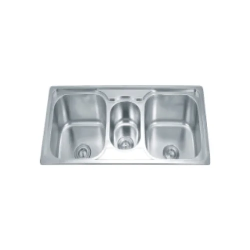 Chậu rửa chén 3 hố 106x50cm ATMOR AT-618 (AT618)