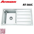 Chậu rửa chén 1 hộc 1 bàn ATMOR AT-381C