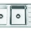 Chậu rửa chén 2 hố 1 bàn ATMOR AT-387C