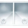 Chậu rửa chén 2 hố âm bàn 98x45cm ATMOR AT-S01