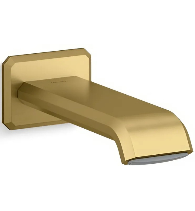 Vòi xả bồn tắm gắn tường màu đen Kallista P32714-00-PGP