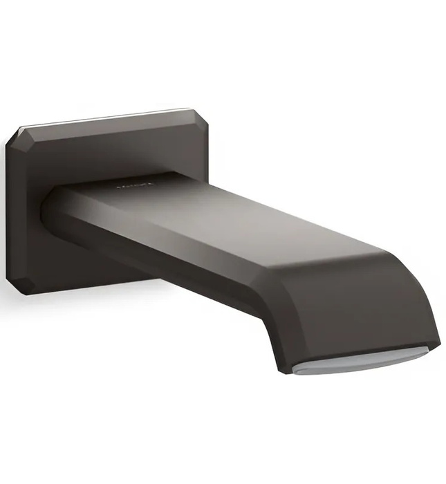 Vòi xả bồn tắm gắn tường màu đồng Kallista P32714-00-BLH