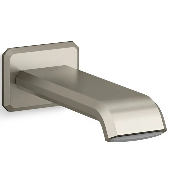 Vòi xả bồn tắm gắn tường màu đen Kallista P32714-00-BGP