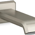 Vòi xả bồn tắm gắn tường màu nickel Kallista P32714-00-BN