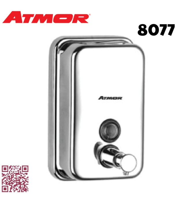 Hộp đựng xà phòng inox (bóng) ATMOR 8077