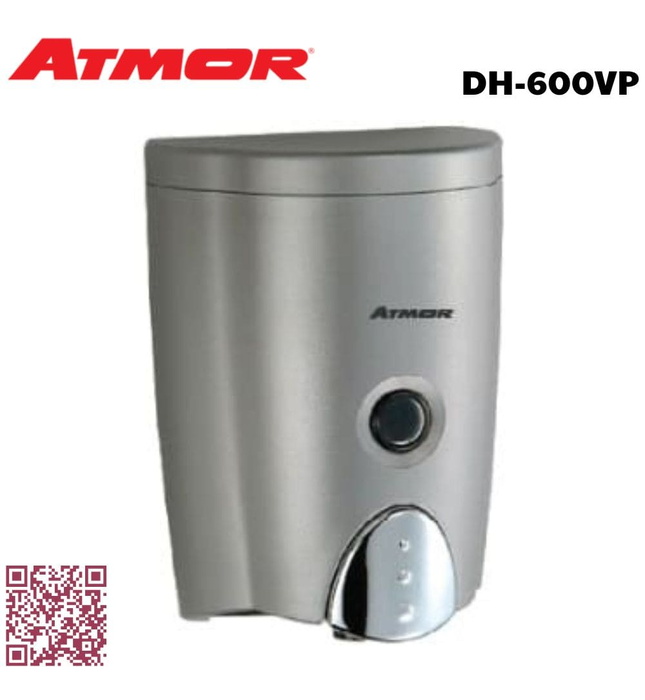 Hộp đựng xà phòng có nắp (xám) ATMOR DH-600VP