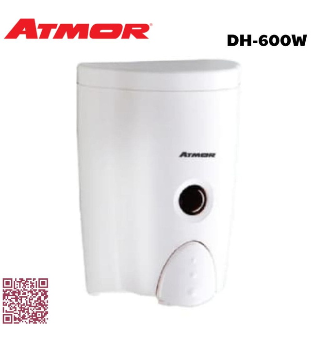 Hộp đựng xà phòng có nắp (Trắng) ATMOR DH-600W