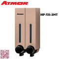 Hộp nhấn xà phòng vàng đồng ATMOR HP-725-2MT