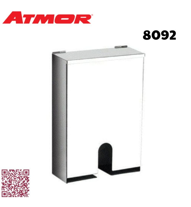 Hộp giấy vệ sinh inox 304 ATMOR 8092