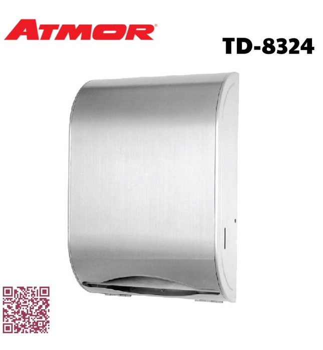 Hộp đựng giấy vệ sinh inox gắn tường ATMOR TD-8324
