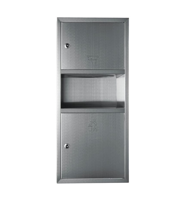 Hộp giấy vệ sinh treo tường inox 304 ATMOR TD-8333S (TD8333S)