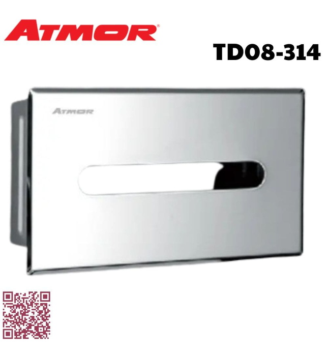 Móc treo giấy vệ sinh âm tường ATMOR TD08-314