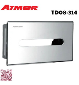 Móc treo giấy vệ sinh âm tường ATMOR TD08-314