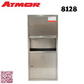 Hộp giấy vệ sinh inox 304 âm tường ATMOR 8128