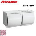 Móc treo giấy vệ sinh đôi ATMOR TD-8325W