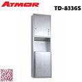 Hộp giấy vệ sinh âm tường inox 304 ATMOR TD-8336S (TD8336S)