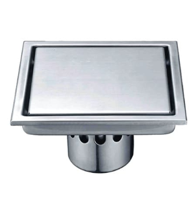 Phễu thoát sàn 10x10cm Ø90 ATMOR AH087-1