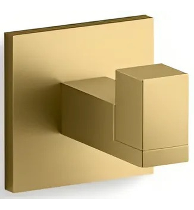 Móc treo tường đơn màu đen Kallista P32745-00-BGP