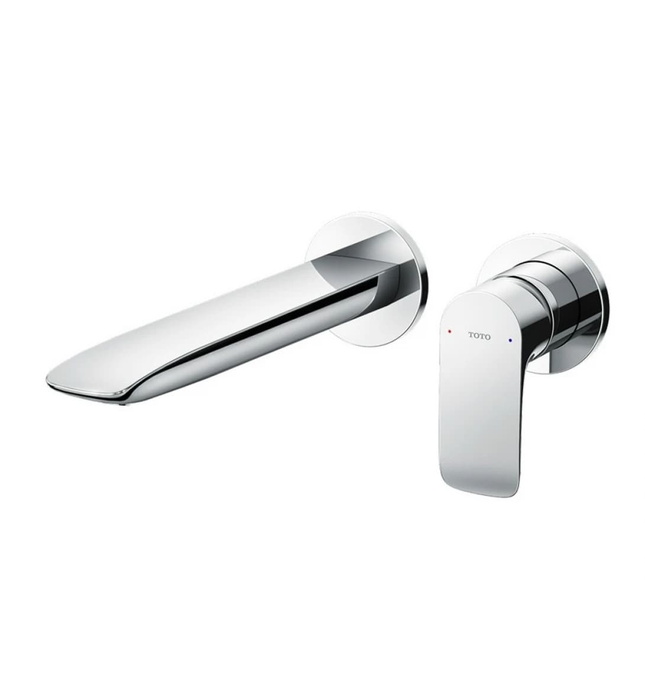 Vòi rửa mặt nóng lạnh gắn tường cao cấp TOTO TLG04310BB