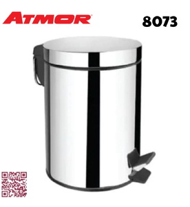 Thùng rác inox 8 lít ATMOR 8073