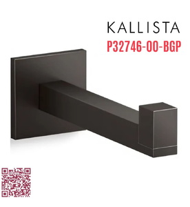 Móc treo giấy vệ sinh màu đen Kallista P32746-00-BGP