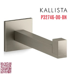 Móc treo giấy vệ sinh màu nickel Kallista P32746-00-BN