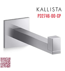 Móc treo giấy vệ sinh màu chrome Kallista P32746-00-CP