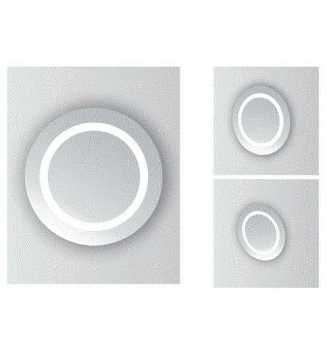 Gương soi đèn LED 62x70cm ATMOR YSJ-D1