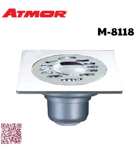 Phễu thoát sàn một chiều Atmor M-8118 (M8118)