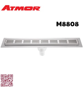 Phễu Thoát Sàn Dài ATMOR M8808