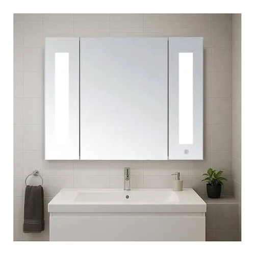 Tủ gương phòng tắm size 90x70cm ATMOR YSJ-A10 (YSJA10)
