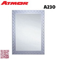 Gương soi phòng tắm hoa văn 60x80cm ATMOR A230