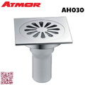 Phễu thoát sàn 10x10cm ATMOR AH030