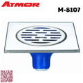 Phễu Thoát Nước Sàn ATMOR M-8107 15x15cm