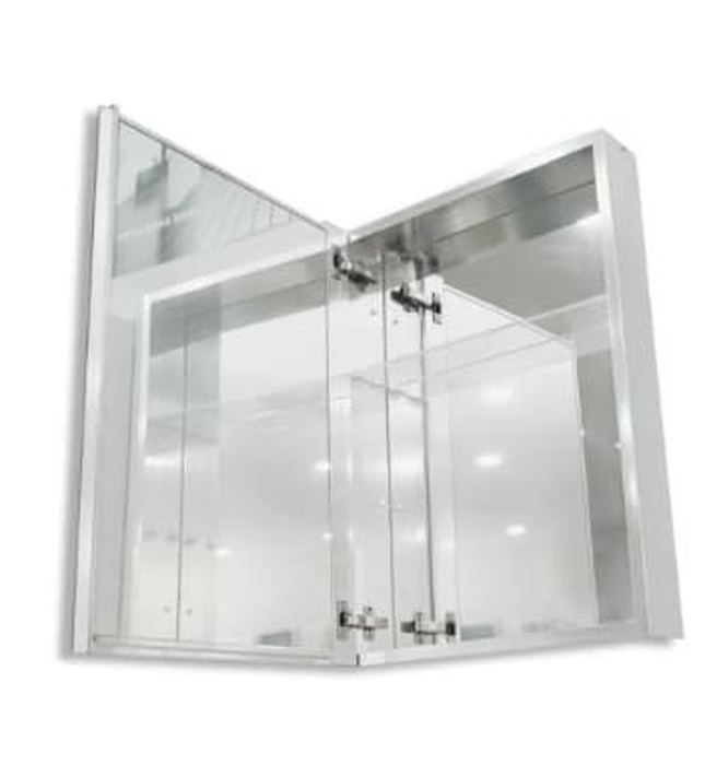 Tủ gương phòng tắm size 50x70cm ATMOR YSJ-A3