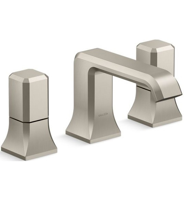 Vòi chậu rửa mặt 3 lỗ màu chrome Kallista P33163-00-CP