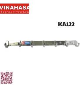 Móc áo inox 7 vấu đôi sus304 Vinahasa KA122