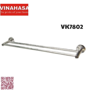 Thanh vắt khăn đôi inox 201 Vinahasa VK7802