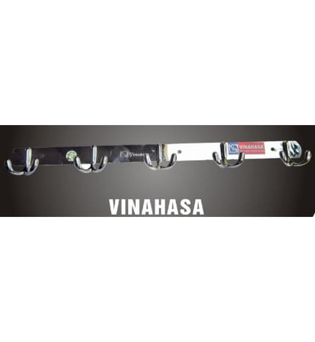 Móc treo khăn 5 vấu đôi inox304 Vinahasa MH135