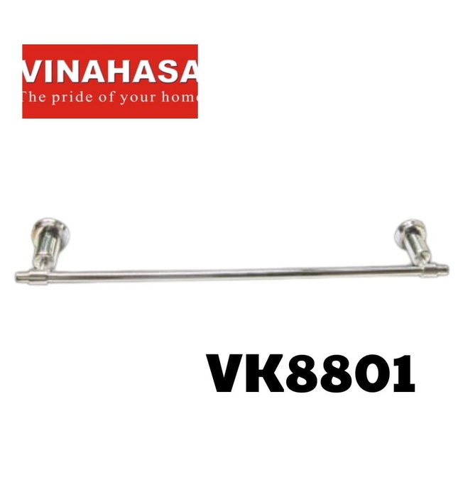 Thanh vắt khăn đơn inox 201 Vinahasa VK8801