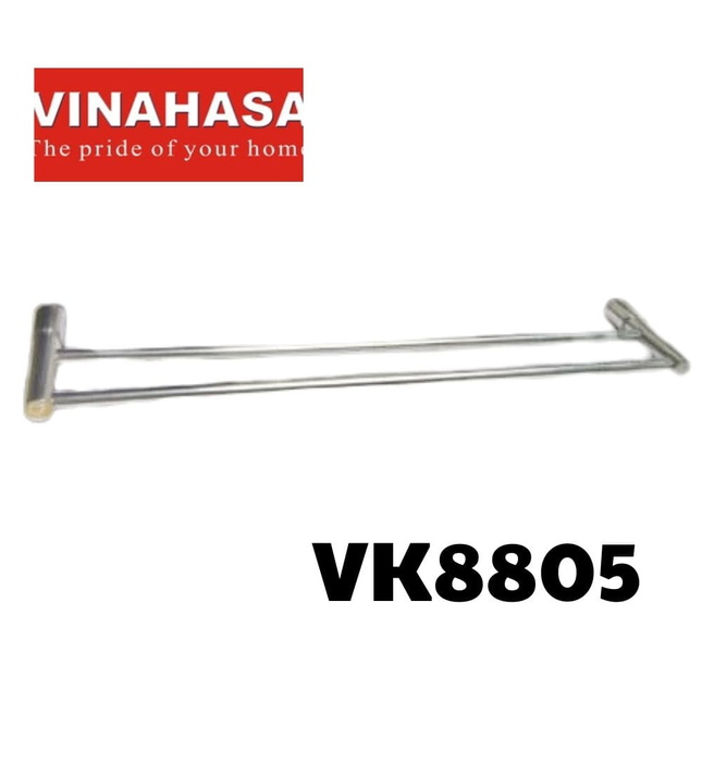 Thanh vắt khăn đôi inox 201 Vinahasa VK8805